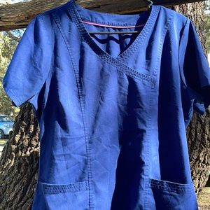 healing purple label scrubs
